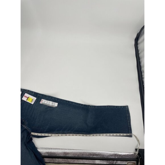 Wrangler Men's Blue Bootcut Jeans - Picture 8 of 9